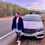 Aarthi Subash Instagram - Our very first day in Edinburgh was spent with this breakdown car 🤦🏼‍♀️ #edinburgh #travelblogger #aarthisubashvlogs #aarthisubash #foregintour #happyholidays Carrbridge