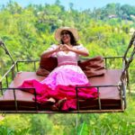 Aarthi Subash Instagram - 🫶🏻 . #bali #baliindonesia #balitrip #balitravel #aarthisubash #travelphotography #travelgram Bali Swing