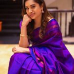 Aarthi Subash Instagram - Wedding season is here and I definitely had to go for some saree shopping, so of course, I chose Chennai's favourite Kancheepuram Varamahalakshmi Silks! I went to their new store, which recently got inaugurated in Pondy Bazaar, T. Nagar, and picked 3 beautiful and authentic Kanjivaram sarees. The first saree I picked is a tomato red-shaded Kanjivaram saree with big floral motifs on the whole body and a grey-shaded border with floral and leaves motifs. The second drape I chose is a burgundy and light blue-shaded saree, with big floral motifs on the burgundy body and a light blue Kanjivaram border. Lastly, I picked a plain dark red-coloured Kanjivaram saree which I paired it with a red checkered blouse. I'm in love with all the 3 drapes and the way they bring out the traditional side of mine! I've done my wedding shopping. Have you? If no, then you should definitely visit Kancheepuram Varamahalakshmi Silks store and check out their authentic Kanjivaram collection. After all, Kanjivaram atu Kancheepuram Varamahalakshmi Silks! #shopping #sareefashion #sareesofinstagram #sareeshopping #KanchiVMLSilks #Varamahalakshmisilks #Varamahalakshmi #TNagarVML #VMLTNagar #VMLChennai #VMLPondyBazaar #Kanchipattu #KanchipattuSarees #Kanjivaram #Kanjivaramsarees #weddingcollection #weddingsarees #wedding Chennai, India