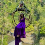 Aarthi Subash Instagram - One of the most surreal moment from the trip 🫧 . #bali #baliindonesia #balitrip #balitravel #aarthisubash #travelphotography #travelgram Bali Swing