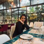 Aarthi Subash Instagram - ☕️ . #aarthisubash #cafe #cafeinchennai #blackdress #ootd Cafe De Paris