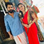 Aarthi Subash Instagram - Anbu ❤️ Malliga #couples #pandavarillam #anbumalliga #suntvserial Alandur