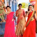 Aarthi Subash Instagram - 🙈🙉🙊 . #bff #friendshipgoals #trendingreels #dancereels #happyfriends #pandavarillam Alandur
