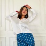 Aashika Bhatia Instagram – Mai hosh tu nasha🤍💙

Outfit: @nazaakatsj