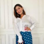 Aashika Bhatia Instagram – Mai hosh tu nasha🤍💙

Outfit: @nazaakatsj
