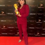 Aashika Bhatia Instagram - Digital Star Of The Year❤️ Thankyou all for your support and love✨ Outfit: @fashionstruc