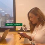 Aashika Bhatia Instagram - Dreams do come true🥰 #CorporateLife #CorporateJob #LeaveApproval #Salary #AashikaBhatia #HappyHolidays