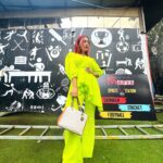 Aashika Bhatia Instagram - Go neon, when confused 🤷🏼‍♀️ Outfit: @vidhicollection_lokhandwala ✨