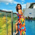 Aashika Bhatia Instagram - Confidence is all you need💕 Location: @skywatervilla Swimwear: @hottcurves.beachwear