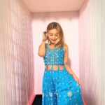 Aashika Bhatia Instagram - Dedicating this post to the best day ever💙 Outfit: @the_adhya_designer