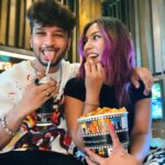 Aashika Bhatia Instagram – Mere popcorn ko haath mat laga 🫠🙂
#rosshika 🌹