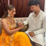 Aashika Bhatia Instagram - Rakshbandhan 2023♥️ @dev4pf