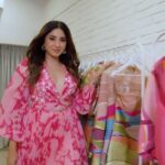 Aashna Shroff Instagram - Come along with me as we explore Pankaj & Nidhi’s new Toscano collection!🌻 Inspired by the colors and landscape of the Mediterranean, each piece is a holiday and travel ready statement to set you off on celebratory sojourns! Check out the new collection in stores or online, and tell me your favourite look from this reel✨ #collab
