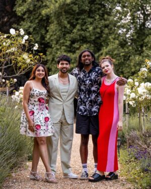 Aashna Shroff Instagram - I still wonder how @armaanmalik pulled this off without me even having the slightest idea. I usually catch on to surprises very easily and still can’t believe how oblivious I was, and I wish someone had given me a heads up (I would have def opted for different shoes and better nails had I known🥲) but I guess that’s what makes this day all the more beautiful. So grateful for you @armaanmalik and all the love we’re surrounded by ❤️

📸 @nathan.d
