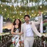 Aashna Shroff Instagram - I remember, a few years ago, when @armaanmalik and I were talking about life together, I mentioned that whenever we do get engaged, I would want to throw a little party at @gallopsmumbai to celebrate with our loved ones. At that point, even though we had no clarity on when we planned on taking this next step, the one thing I was very sure of, was where the celebration would happen. I’ve always loved Gallops, not only for how beautiful it is and because the food is impeccable, but also because @chefyajushmalik is the nicest human, and always makes us feel like we’re home. Couldn’t have imagined this special evening anywhere else 🥰