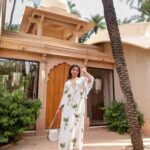Aashna Shroff Instagram - In the words of @amanbagh, Sahiba Aashna welcomes you to her beautiful room for the next 3 days 🤍 wearing @nikasha_official #Amanbagh #TheSpiritOfAman #AmanWellness #AmanFoodie #AmanAdventure #hosted