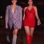 Aashna Shroff Instagram - Walking together since 2000 👯‍♀️❤️ look 1 @itrhofficial look 2 @_shrutisancheti look 3 Riya in @saishashindeofficial, Aashna in @nirmooha look 4 @jjv.kapurthala