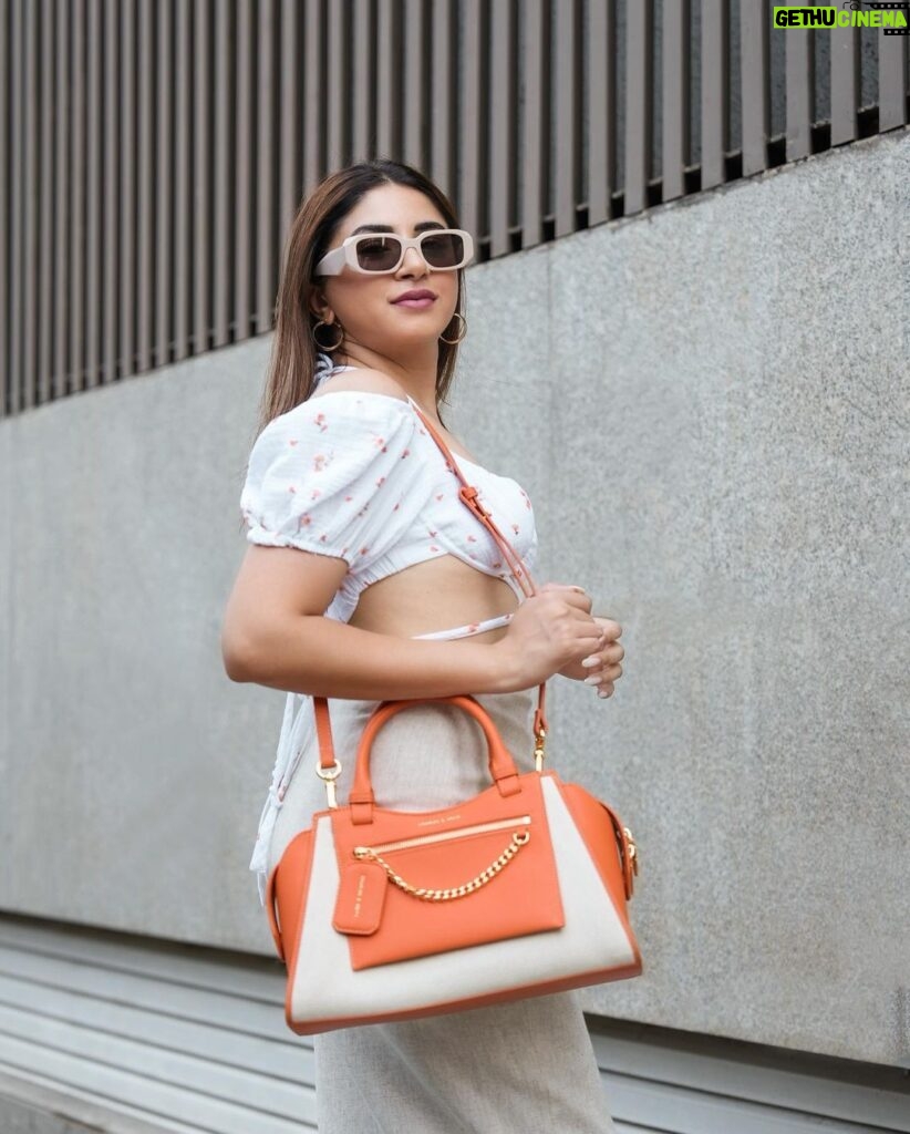 Aashna Shroff Instagram - Can’t keep calm because @charleskeithofficial has finally launched their website in India! Go grab your favourites from the coolest summer collection!🧡 #CharlesKeith_In #ad