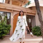 Aashna Shroff Instagram - In the words of @amanbagh, Sahiba Aashna welcomes you to her beautiful room for the next 3 days 🤍 wearing @nikasha_official #Amanbagh #TheSpiritOfAman #AmanWellness #AmanFoodie #AmanAdventure #hosted