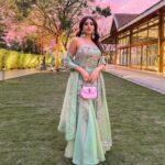 Aashna Shroff Instagram - in my desi era lately and I can’t complain 🤭 wearing @amaare.in earrings are @amamajewels