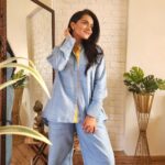Aastha Chaudhary Instagram - Be the reason why people believe in pure hearts , good vibes & kind souls 💖💫🌸 #gratitude #goodvibesonly Wearing- @labelishnya #madeinindia #coords #cottonoutfit #summervibes #labelishnya #aasthachaudhary India