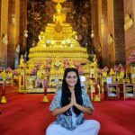 Aastha Chaudhary Instagram - Peace & happiness for all 🙏 #buddhism #peace #harmony #gratitude #thailanddiaries Wat Pho Bangkok,thailand