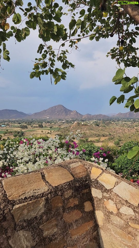 Aastha Chaudhary Instagram - My view for today 😍 🌸💕 📌 - @the_dadhikarfort #oldheritage #rajasthantourism #alwar #beautifulrajasthan #rajasthandiaries #fortsofindia #dadhikarfort #travelgram #aasthachaudhary Dadhikar fort