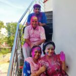 Aastha Chaudhary Instagram – Happy Holi to all ππΈπ
#famjam #firstholiaftermarriage #holifestival #festivalseason #festivalsofindia Alwar City, Rajasthan, India