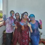 Aastha Chaudhary Instagram – Happy Holi to all ππΈπ
#famjam #firstholiaftermarriage #holifestival #festivalseason #festivalsofindia Alwar City, Rajasthan, India