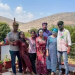 Aastha Chaudhary Instagram – Happy Holi to all ππΈπ
#famjam #firstholiaftermarriage #holifestival #festivalseason #festivalsofindia Alwar City, Rajasthan, India