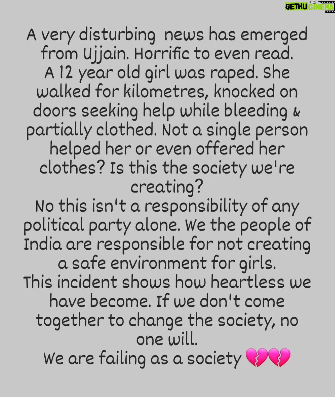 Aastha Chaudhary Instagram - It's easy to comment- women ☕️ on every other post but for once be a real man & protect women around you please 🙏