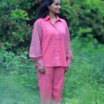 Aastha Chaudhary Instagram – Petals and poetry 🌸💖
#sustainableclothing #madeinindia

Dm @aavisaindia to shop