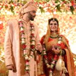 Aastha Chaudhary Instagram - In the light of Love, Faith & Blessings, We decided to unite forever. 25-04-2022 💖🧿✨ Aastha & Aditya Photography- @arrt_photos MUA- @skincoach_ishanagra Styled by - @shrishtijetli Jewellery - @sbj.jewellery Aditya's outfit - @ankurarora_bespoketailoring #newbeginnings #justmarried #gratitude #blessed #aasthachaudhary @wedeilicious @wedmegood @weddingz.in @indianweddings @wed.vows Hotel Kanha Shyam , Allahabad