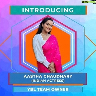 Aastha Chaudhary Instagram - Meet the multi-talented Aastha Chaudhary, a renowned Indian actress and now, the driving force behind our team in the Yuva Badminton League! 🎬🏸 With a stellar career in the entertainment industry, @aasthachaudhary brings her charisma, determination, and star power to the world of badminton. 🌟🇮🇳 Get ready to witness her passion for sports and her commitment to nurturing talent as we embark on this thrilling journey together. #YBLteamowner #Badminton #AasthaChaudhary #ybl #yuvabadmintonleague #GharGharKaGame