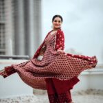 Aastha Chaudhary Instagram - Bas youn hi 🌺💖 Wearing- @aadveka.india