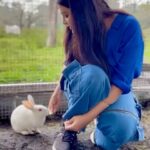 Aathmika Instagram – Embracing the simplicity of farm life – where every moment is a breath of fresh air and every view paints a picture of serenity 🌾 🦆🐇 🍓 🫖 ☕️ 

 #FarmLife #simplejoys