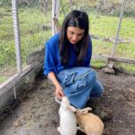 Aathmika Instagram – Embracing the simplicity of farm life – where every moment is a breath of fresh air and every view paints a picture of serenity 🌾 🦆🐇 🍓 🫖 ☕️ 

 #FarmLife #simplejoys