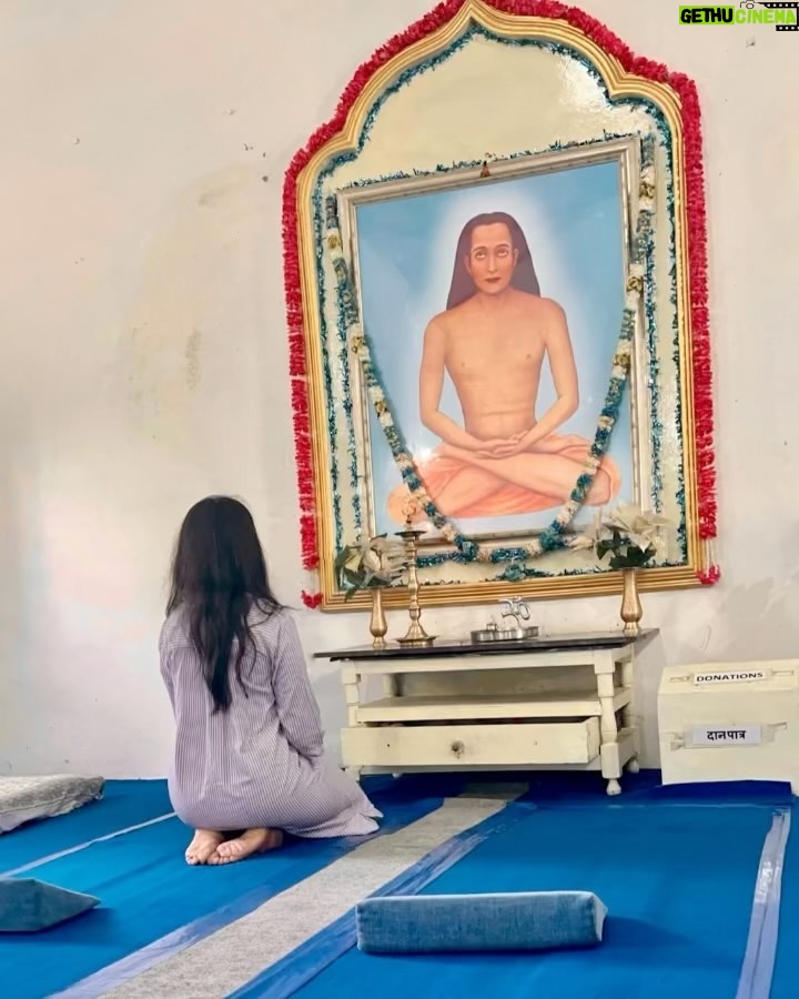 Aathmika Instagram - Its exactly called as SOUL CALLING! MahaAvatar Babaji is an Eternal Supreme Being! Magically got a divine calling from him to visit Babaji cave. Left without a second thought, had one of the toughest journey to reach here, almost faced near death experience but good things never come easy. Awakening the Kundalini towards the Sahasra Chakra is always a dream to the truth seekers. In such way, was deeply touched & intensely got initiated when I entered the cave & sat for meditation! Never expected/experienced such power & tremendous divine experience before in my life. My whole point of view towards the living beings and life changed. Blessed by him as Guru unconditionally. Each and every human being in this world, atleast once in their life deserve to experience it irrespective of where they are. Other than worldly materialistic things & achievements, one should understand the spiritual realms & way to achieve the Highest Form of Intelligence which is called WISDOM through Compassion & Intense Yogic Practice in their daily life. Live with Love, Spread Love, Become Love! LOVE IS GOD ❤️ Its ONENESS ❤️❤️❤️ Sharing the journey soon! Himalayas