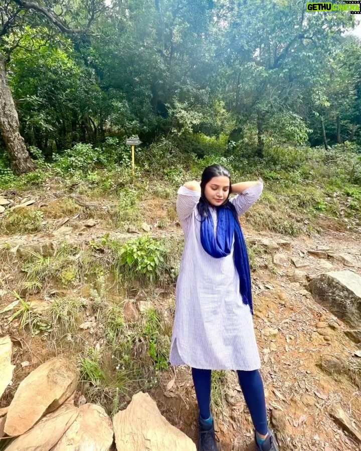 Aathmika Instagram - Its exactly called as SOUL CALLING! MahaAvatar Babaji is an Eternal Supreme Being! Magically got a divine calling from him to visit Babaji cave. Left without a second thought, had one of the toughest journey to reach here, almost faced near death experience but good things never come easy. Awakening the Kundalini towards the Sahasra Chakra is always a dream to the truth seekers. In such way, was deeply touched & intensely got initiated when I entered the cave & sat for meditation! Never expected/experienced such power & tremendous divine experience before in my life. My whole point of view towards the living beings and life changed. Blessed by him as Guru unconditionally. Each and every human being in this world, atleast once in their life deserve to experience it irrespective of where they are. Other than worldly materialistic things & achievements, one should understand the spiritual realms & way to achieve the Highest Form of Intelligence which is called WISDOM through Compassion & Intense Yogic Practice in their daily life. Live with Love, Spread Love, Become Love! LOVE IS GOD ❤ Its ONENESS ❤❤❤ Sharing the journey soon! Himalayas