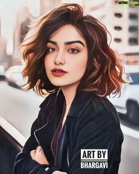 Adah Sharma Instagram - Art of @adah_ki_adah mam #adhasharma #miss_rathod #artbybhargavi #bhargavians #loveyou #instagram #animation #dance #trending #reels #reelitfeelit❤️❤️ #thekeralastory #adahsharma #mostfamouspaintings #adhakiadah #artforadha