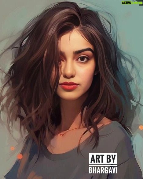 Adah Sharma Instagram - Art of @adah_ki_adah mam #adhasharma #miss_rathod #artbybhargavi #bhargavians #loveyou #instagram #animation #dance #trending #reels #reelitfeelit❤️❤️ #thekeralastory #adahsharma #mostfamouspaintings #adhakiadah #artforadha