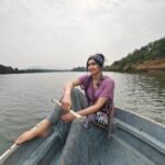 Adah Sharma Instagram - Which song to play ? 🍃Chalo jaldi request Karo 🐊🐊🐊🐊 . . . . . #100yearsofadahsharma #adahsharma #boat #boattrip #boatlife #GorillaJiKahanHai