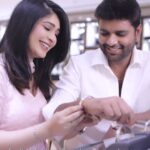 Aditi Prabhudeva Instagram - Ladies, take note : pamper him once in a while, gift him stuff, your man love it! So when I had to pick something special for my sweet husband, I went straight to Jos Alukkas at KR Puram and got him some really beautiful platinum pieces. Here’s to many many years of happiness. I love you! @josalukkas @johnalukkas #platinum #platinumlovebands #menofplatinum#josalukkas