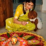 Aditi Prabhudeva Instagram - ದೀಪಾವಳಿ ಹಬ್ಬದ ಶುಭಾಶಯಗಳು. ನಿಮ್ಮೆಲ್ಲರ ಮನೆ ಮನಗಳಲ್ಲಿ ಸಂತೋಷದ ದೀಪ ಸದಾ ಬೆಳಗುತಿರಲಿ❤️