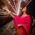 Aditi Ravi Instagram – ദീപാവലി ആശംസകൾ 🪔

📸 @rahulphotoshoot 
#reallyblessed 🧿
#atmyplace #thrissur @sree_vadakkumnathan_temple 🙏🏻 Vadakkunnathan Temple