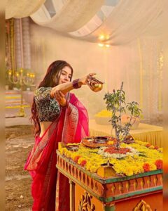 Adrija Addy Roy Instagram - Peace is always beautiful ❤️ 📸 - @hamid_shaikh_96 🙌 . . . . . . . . . . . . . . . #imlie3 #adrijaroy #imlie #starplus #love #peace #photooftheday #instapost #instagood #instadaily #instalove #instalike #insta #instagram . Film City, Goregaon