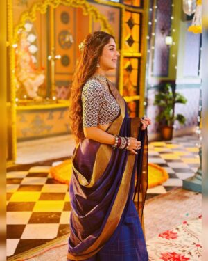 Adrija Addy Roy Instagram - New look 💙✨
.
.
.
.
.
.
.
.
.
.
.
.
.
.
#imlie3 #adrijaroy #imlie #starplus #love #this #look #photooftheday #instapost #instagood #instadaily #instalove #instalike #insta #instagram .