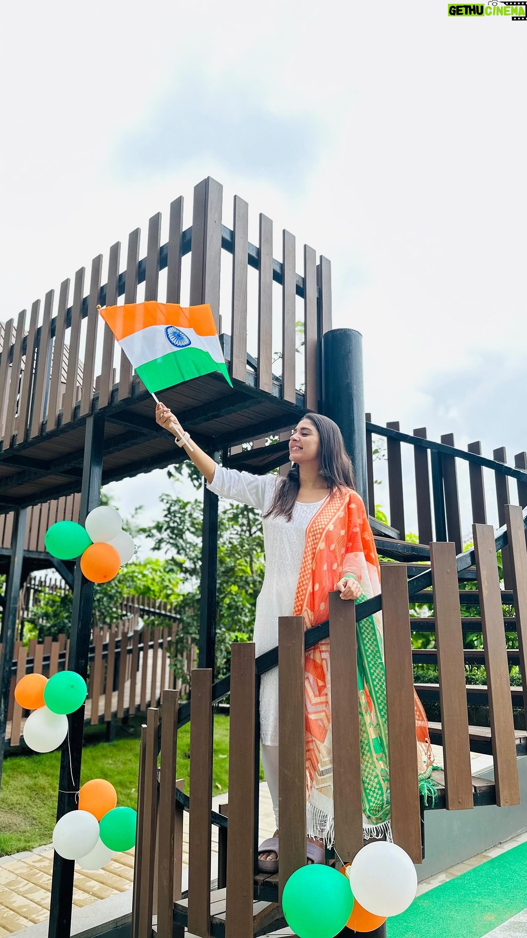 Adrija Addy Roy Instagram - Happy Independence Day 🤍🇮🇳 MICL Aaradhya HighPark