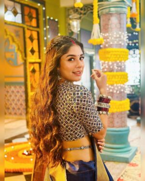 Adrija Addy Roy Instagram - New look 💙✨
.
.
.
.
.
.
.
.
.
.
.
.
.
.
#imlie3 #adrijaroy #imlie #starplus #love #this #look #photooftheday #instapost #instagood #instadaily #instalove #instalike #insta #instagram .