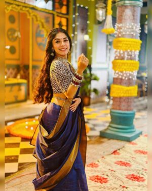Adrija Addy Roy Instagram - New look 💙✨
.
.
.
.
.
.
.
.
.
.
.
.
.
.
#imlie3 #adrijaroy #imlie #starplus #love #this #look #photooftheday #instapost #instagood #instadaily #instalove #instalike #insta #instagram .